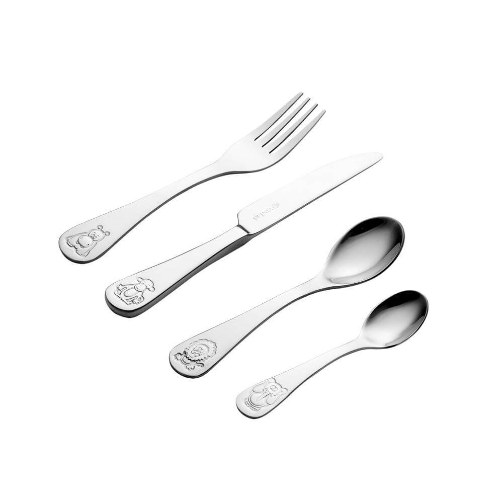 Viners Jungle 4 Piece Stainless Steel Cutlery Set
